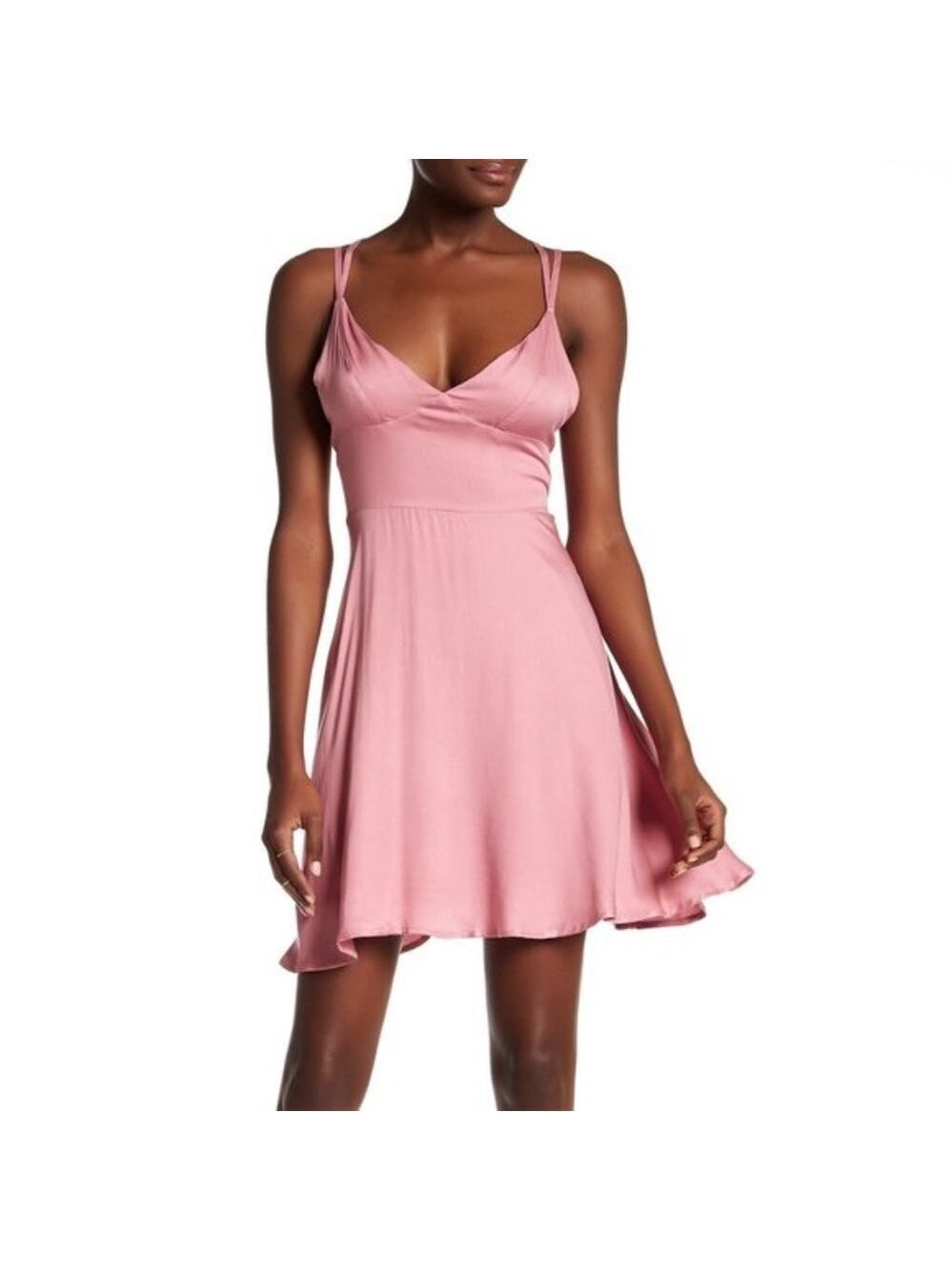 Dance and Marvel V-Neck Flare Dress